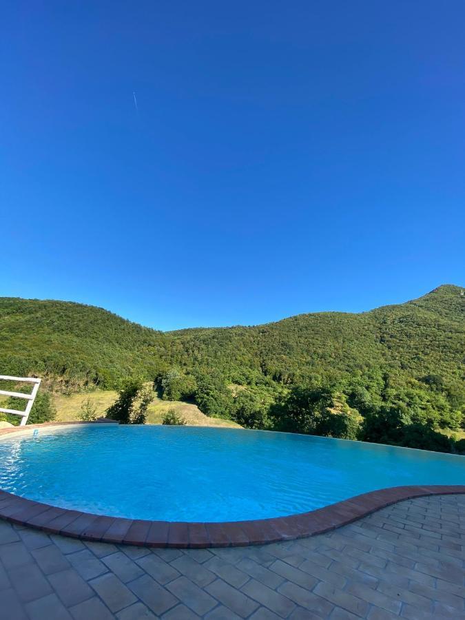 Agriturismo Pompagnano ภายนอก รูปภาพ